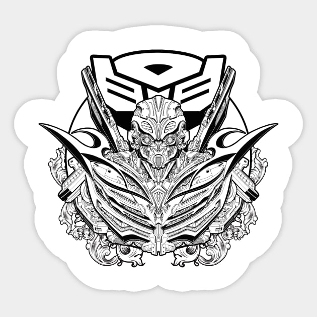 Bumblebee Transformers The Last Knight Bumblebee Sticker